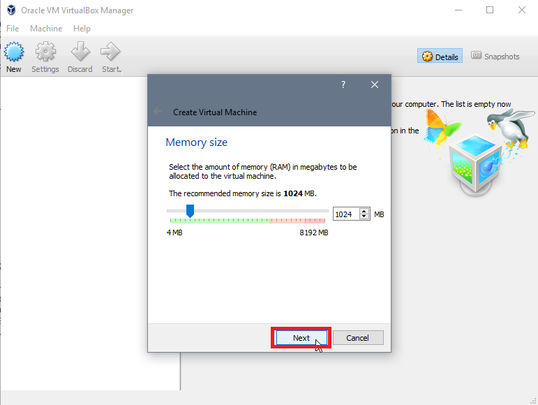 Virtual Machine RAM